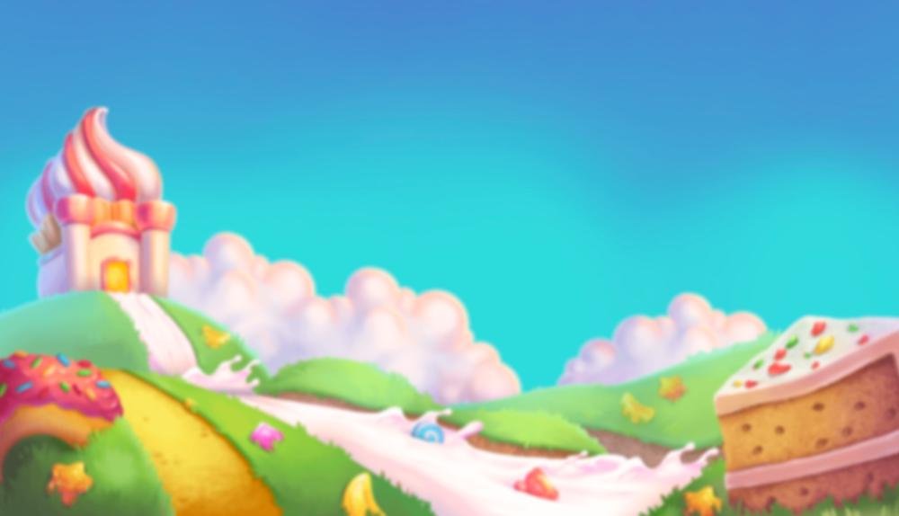 Game Background for Candy Wild Bonanza Hold and Spin by Stakelogic