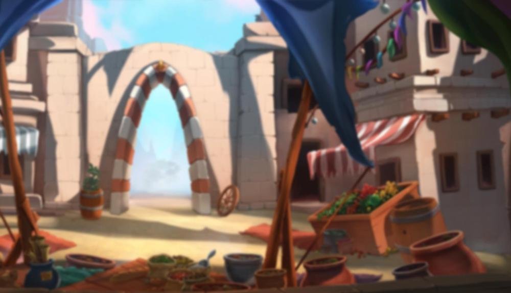 Game Background for Caravan Of Riches by Fantasma