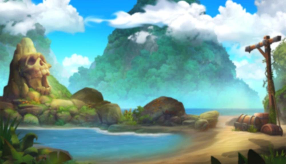 Game Background for Caribbean Anne 2 by Kalamba