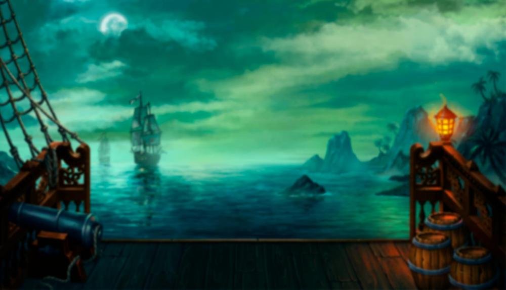 Game Background for Caribbean Anne by Kalamba