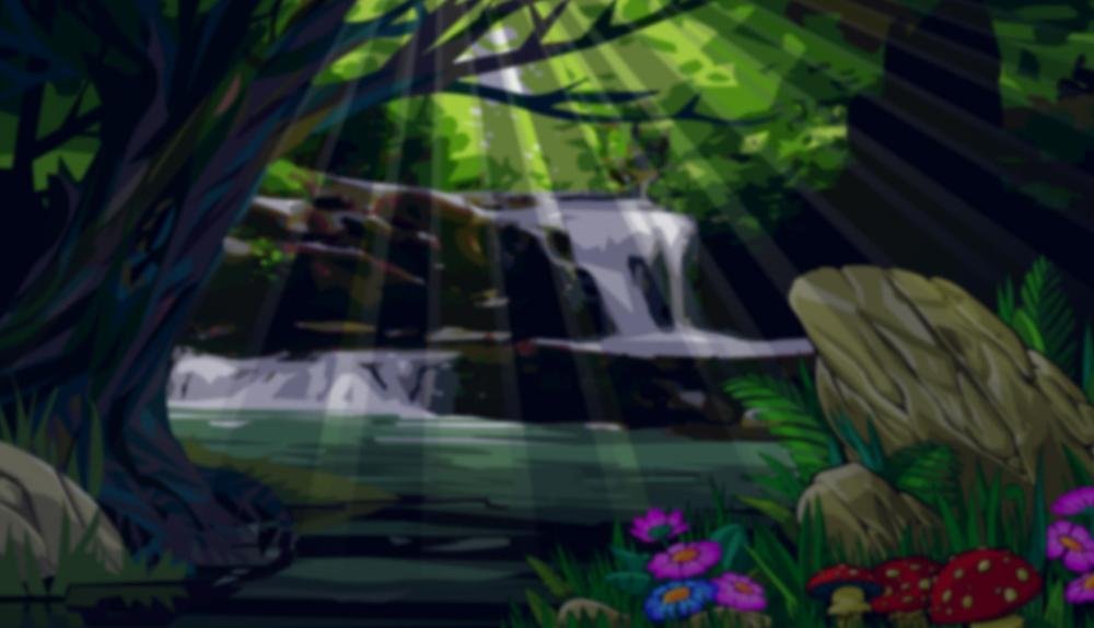 Game Background for Cashing Rainbows by Realistic Games