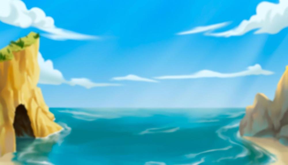 Game Background for Caves & Treasures by Caleta