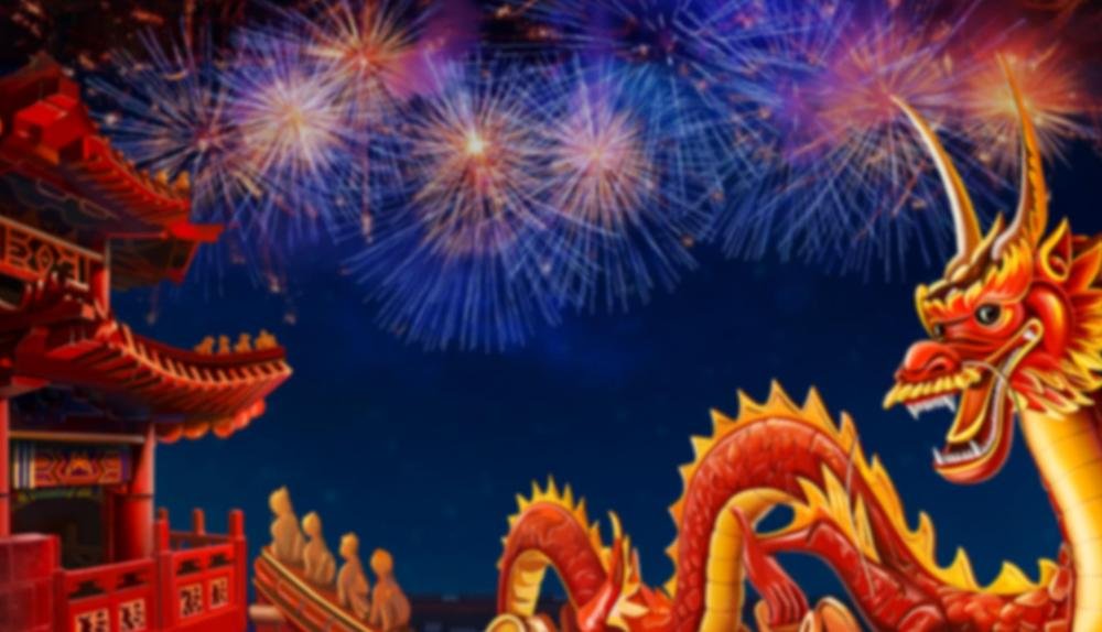 Game Background for Chinese New Year by EvoPlay