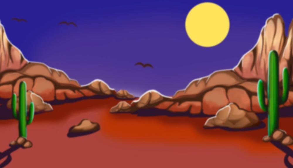 Game Background for Chupacabra by 5 men games