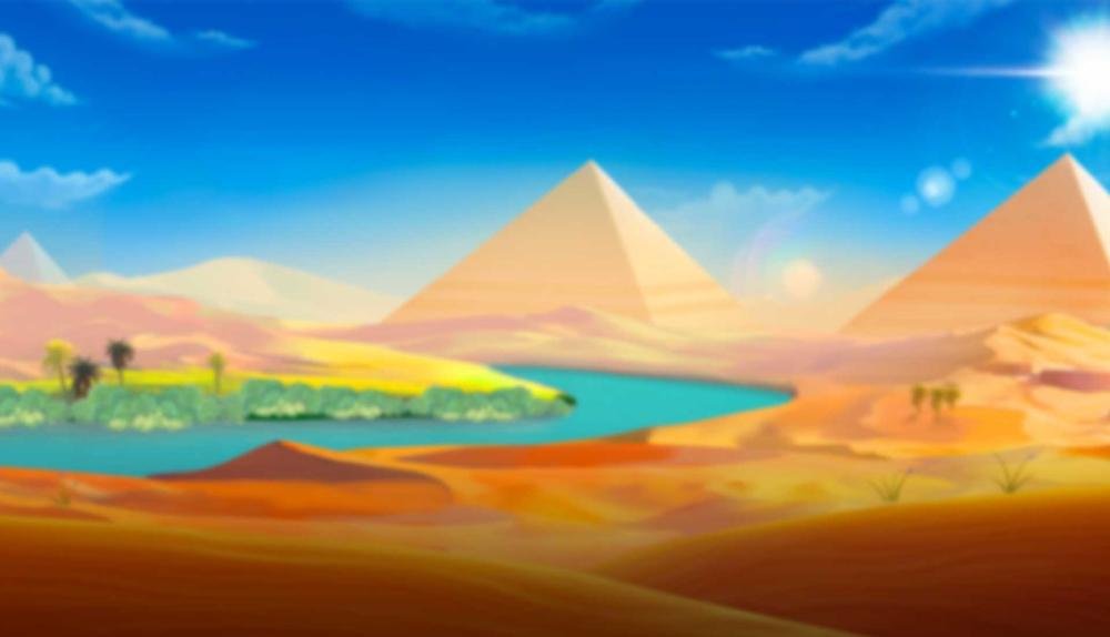 Game Background for Cleocatra by Pragmatic Play