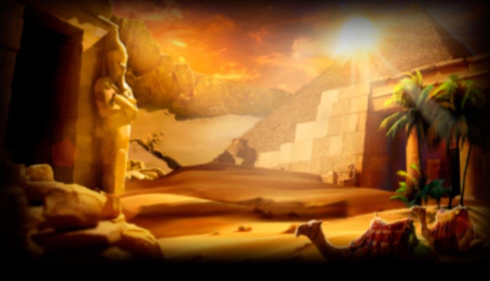 Game Background for Cleo's Gold by Platipus