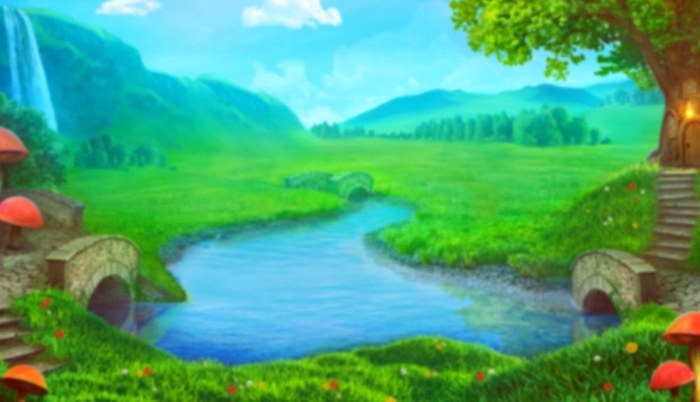 Game Background for Clovers of Luck by Ruby Play