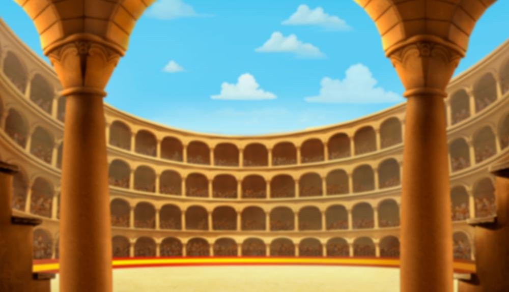 Game Background for Corrida Romance Deluxe by Wazdan