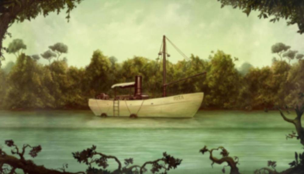 Game Background for Creature from the Black Lagoon by NetEnt