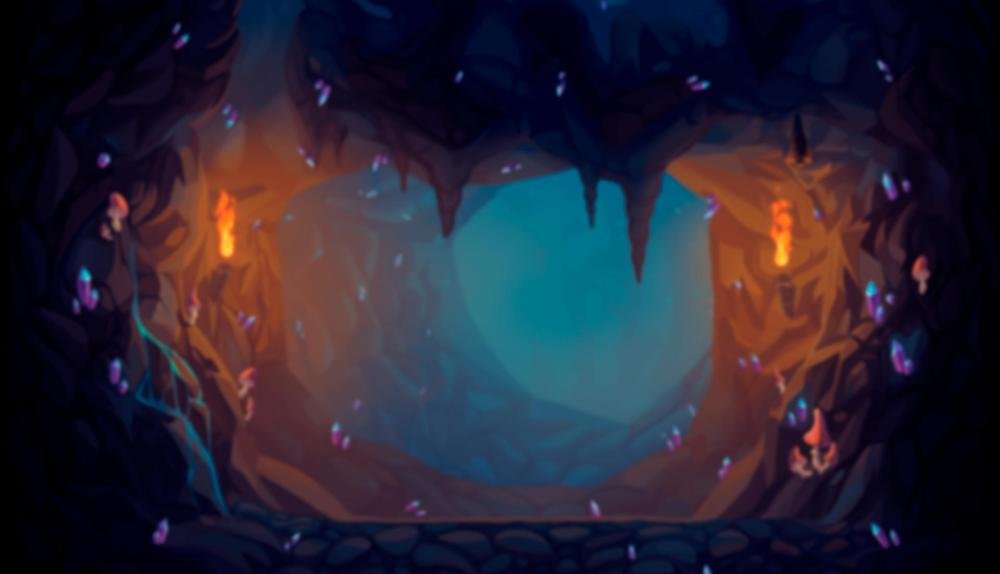 Game Background for Crystal Mine by Mancala