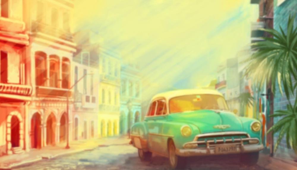 Game Background for Cuba Caliente by Booming games