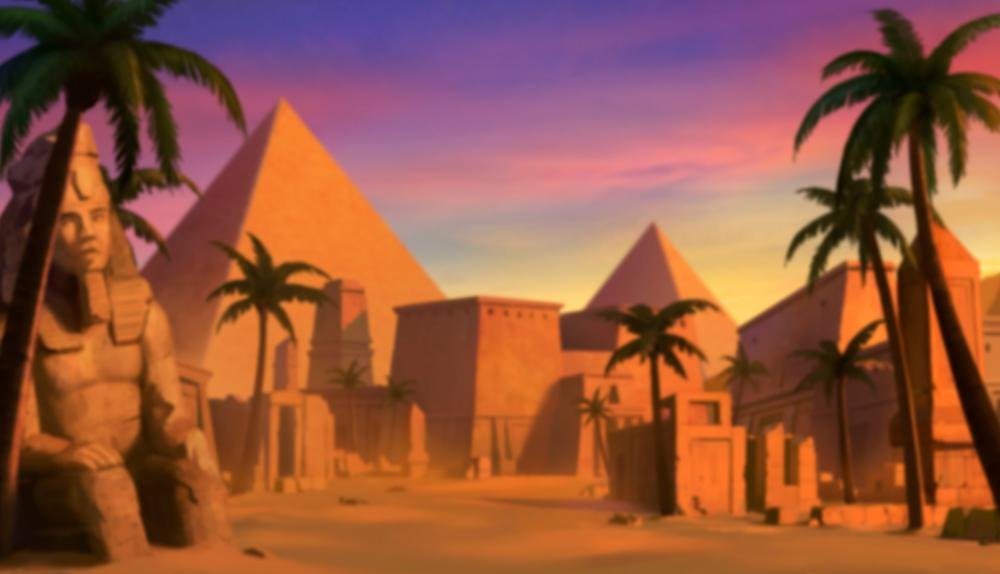 Game Background for Curse Of The Mummies by Relax Gaming