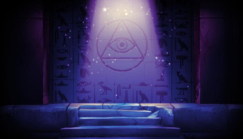 Game Background for Curse of the Pharaoh Bonus Buy by EvoPlay