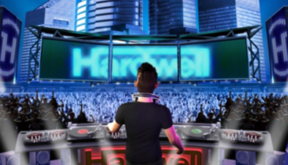 Game Background for DJ Hardwell by Stakelogic