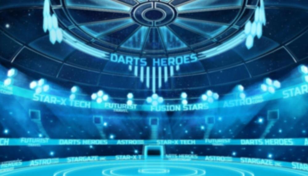 Game Background for Darts Heroes by Stakelogic