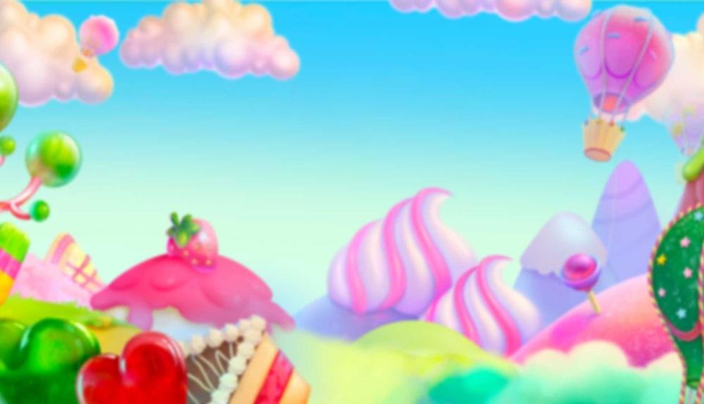 Game Background for Delicious Candy by Stakelogic
