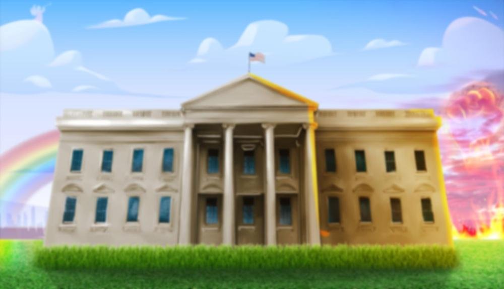 Game Background for Democracy by 5 men games
