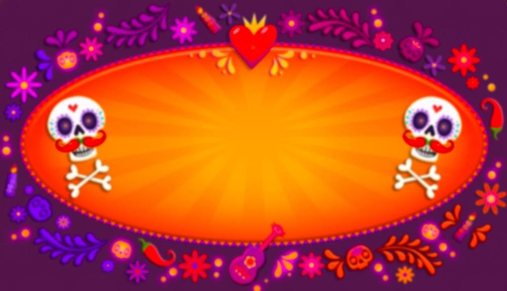 Game Background for Dia Muertos by Amatic