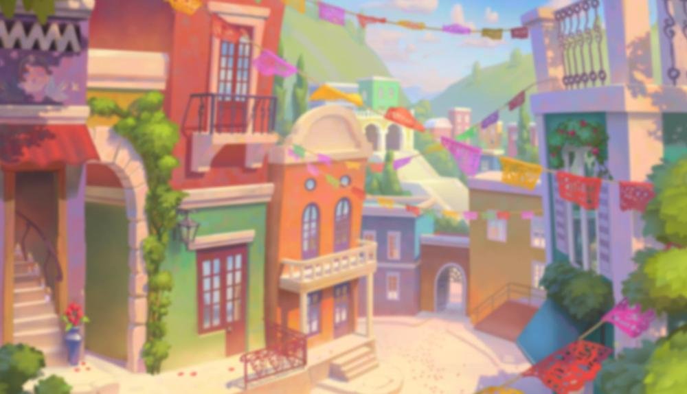 Game Background for Dia del Mariachi MEGAWAYS by All41 Studios