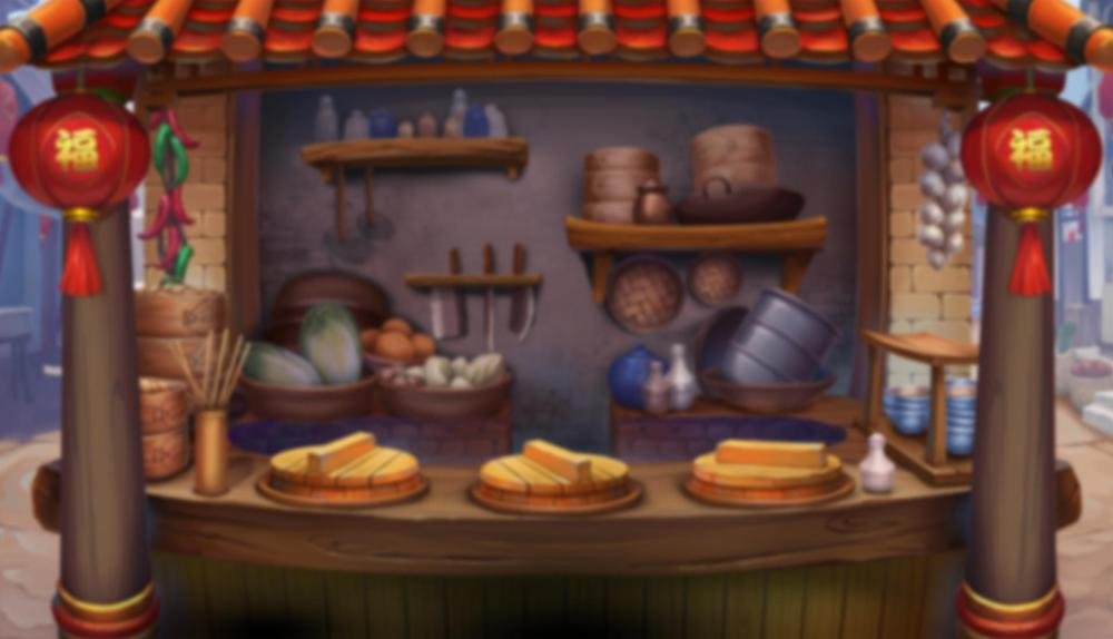 Game Background for Dim Sum Prize by BetSoft