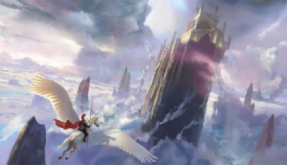 Game Background for Divine Fortune Megaways by NetEnt