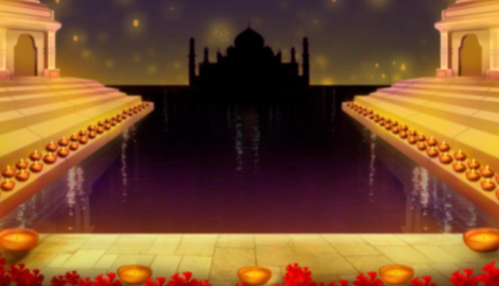 Game Background for Diwali Lights by Caleta