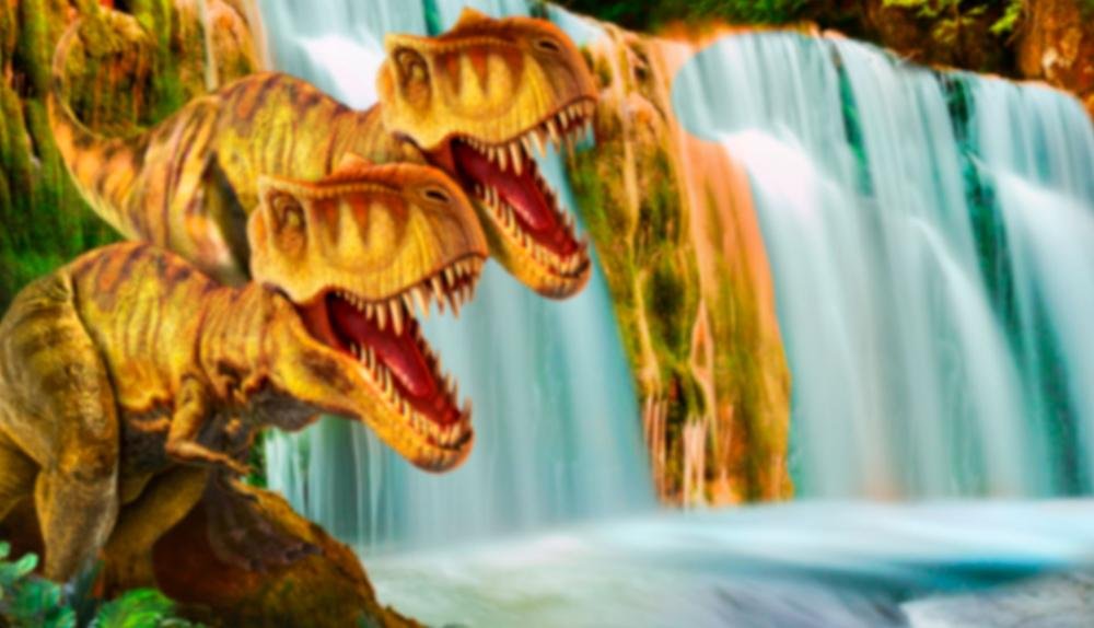 Game Background for Double Dinosaur Deluxe by High5