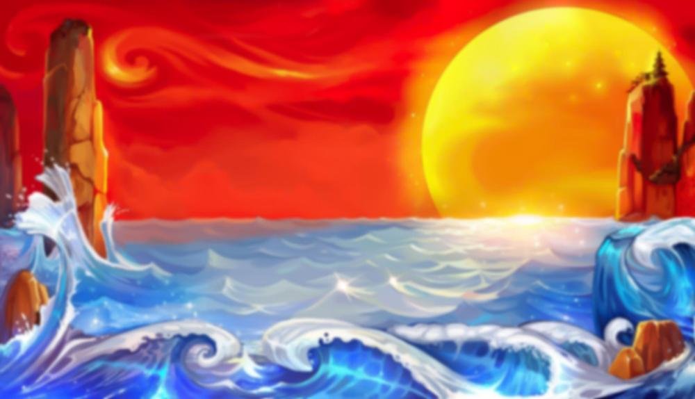 Game Background for Dragon Kings by BetSoft