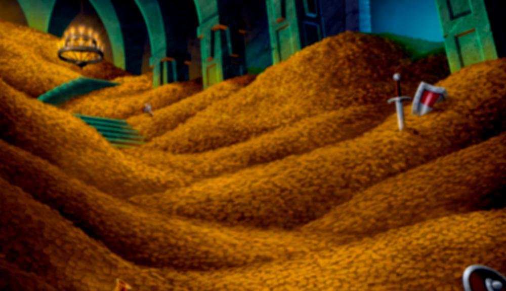 Game Background for Dragon's Cache by SpinPlay Games