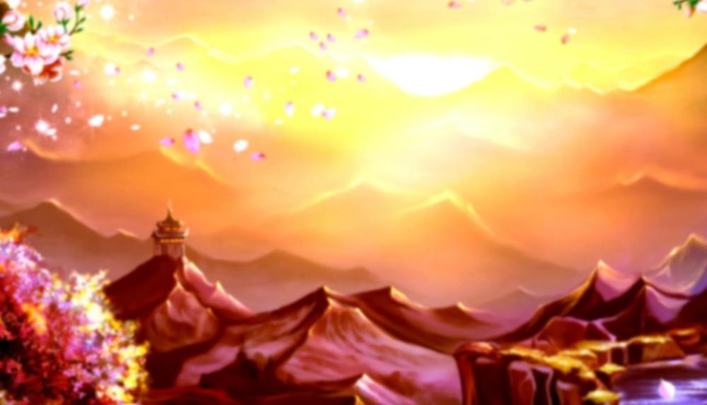 Game Background for Dragon`s Charms by Spinomenal