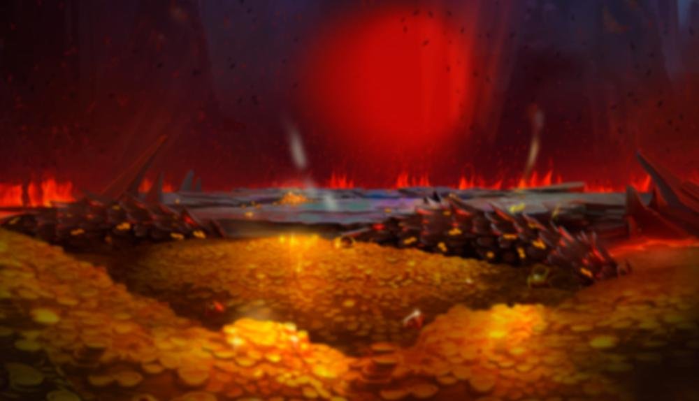 Game Background for Dragon's Fire MegaWays by Redtiger