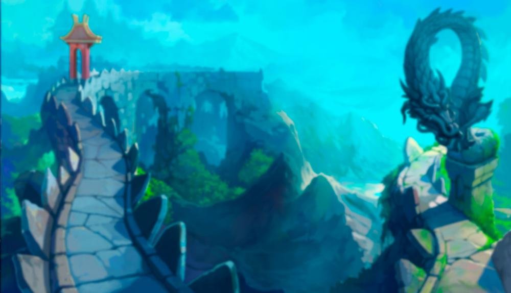 Game Background for Dragons Power by BF Games