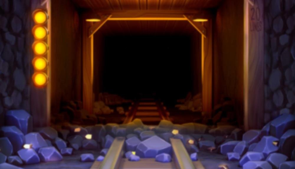Game Background for Dynamite Miner by Endorphina