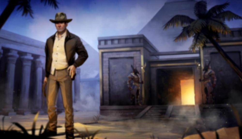 Game Background for Ed Jones and Book of Seth by Spinmatic