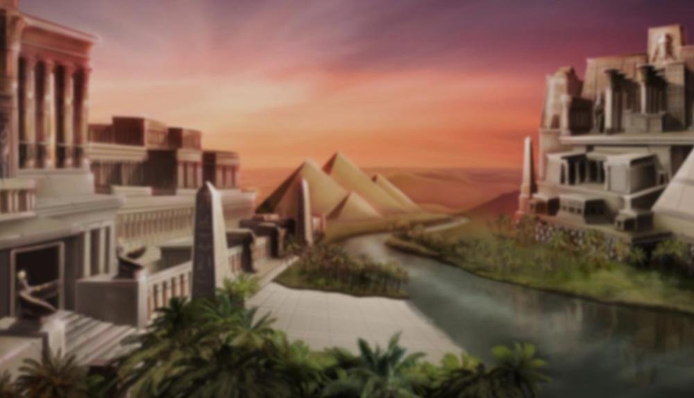 Game Background for Egypt Story by Thunderspin