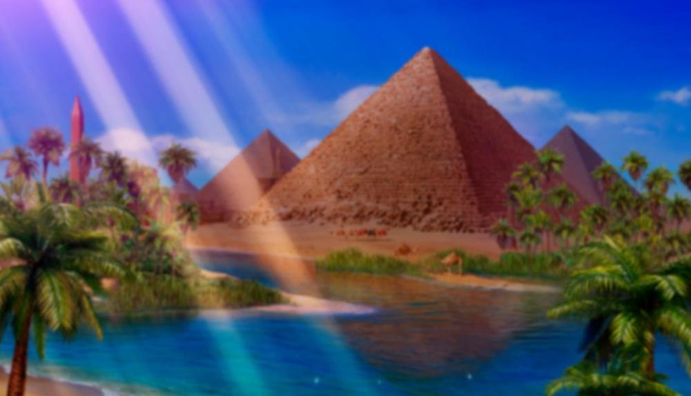 Game Background for Egyptian Ways Dice by Spinomenal
