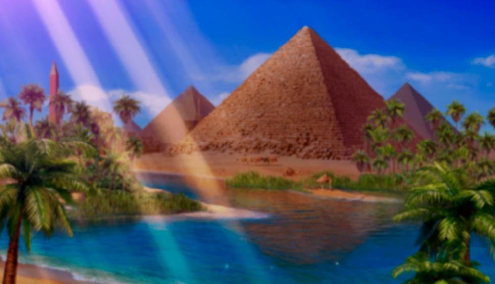 Game Background for Egyptian Ways by Spinomenal