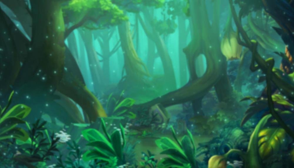 Game Background for Enchanted Forest by EA Gaming