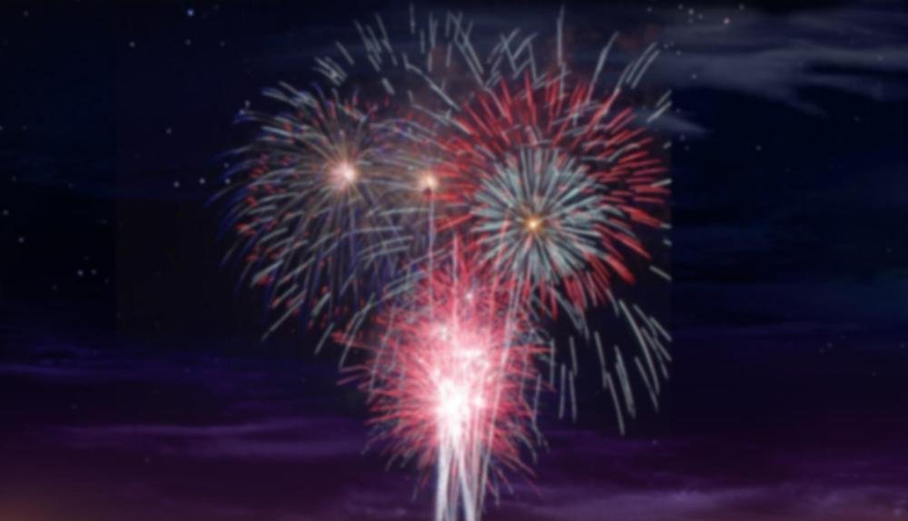 Game Background for Fireworks Frenzy by Eyecon