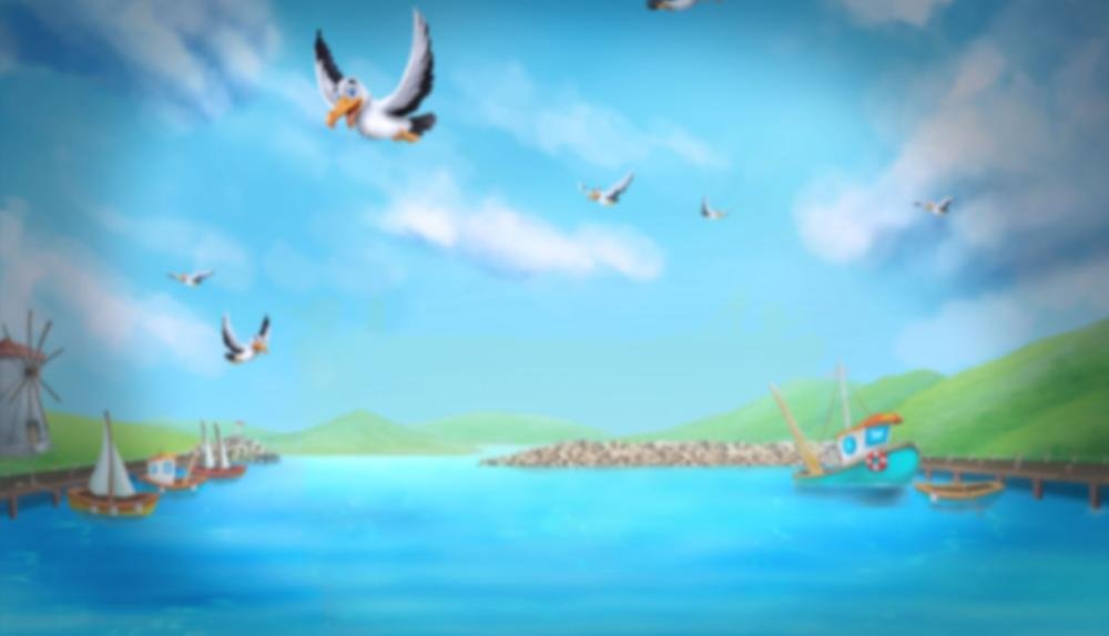 Game Background for Fisherman's Bounty by PariPlay