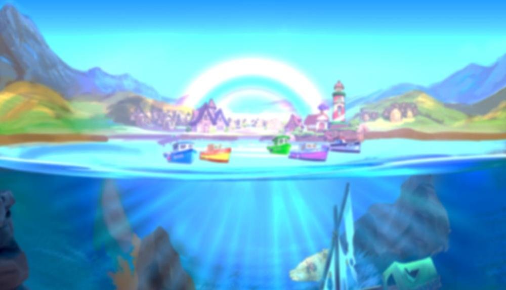 Game Background for Fishin BIGGER Pots Of Gold by Gameburger Studios