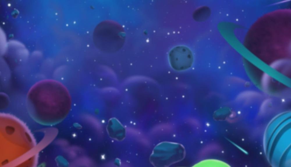 Game Background for Fluffy In Space by Eyecon