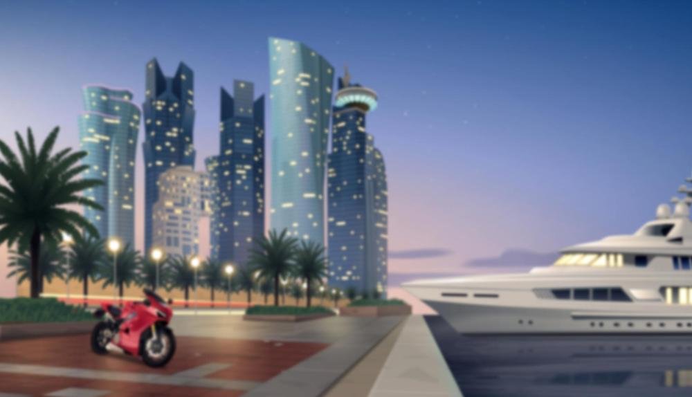 Game Background for Fonsi Nieto Deluxe Racing Life by MGA