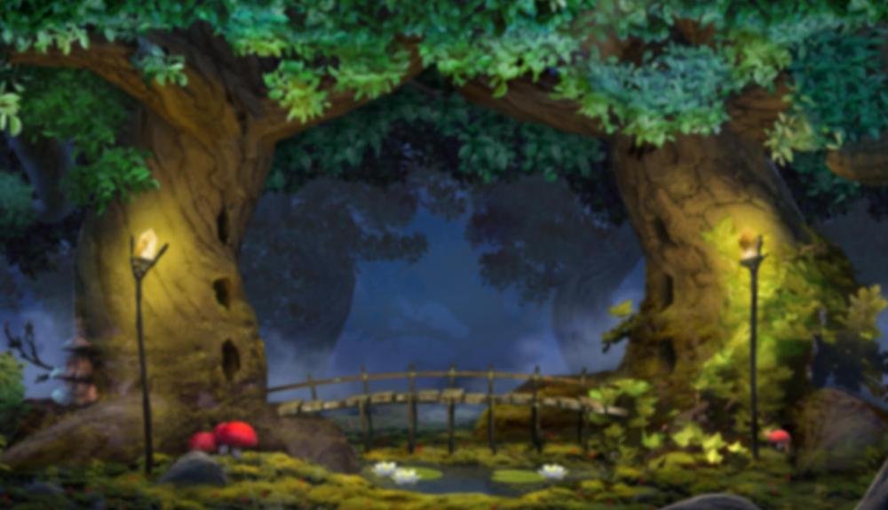 Game Background for Forest Of Wealth by Retro Gaming