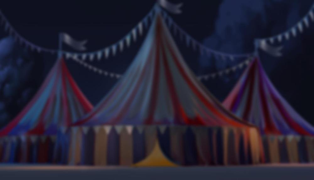 Game Background for Fortune Circus by Fugaso