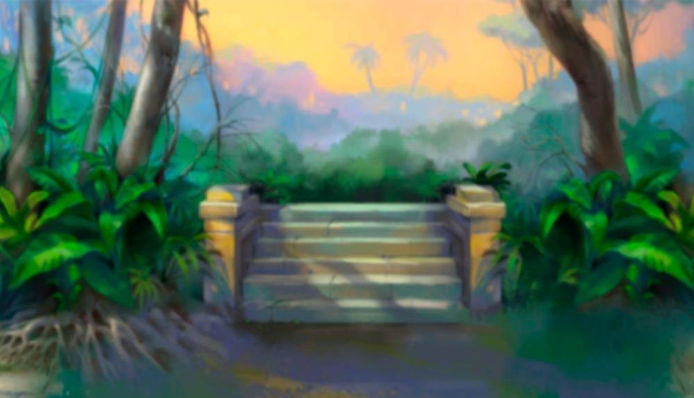 Game Background for Fortune Frog by Real Time Gaming