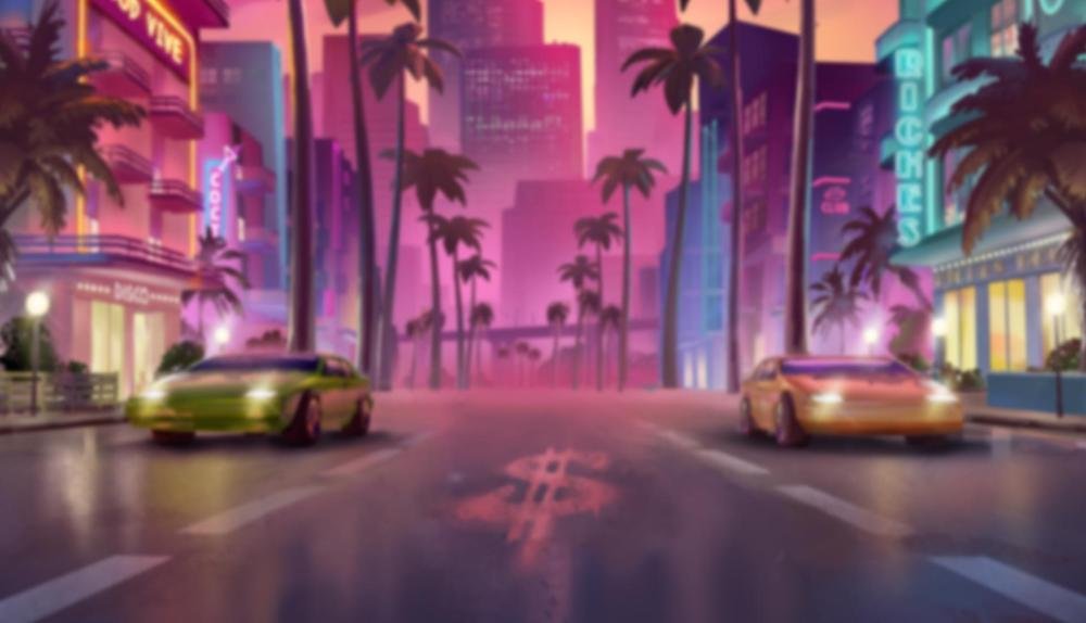 Game Background for Fortune Rewind by Playn'Go