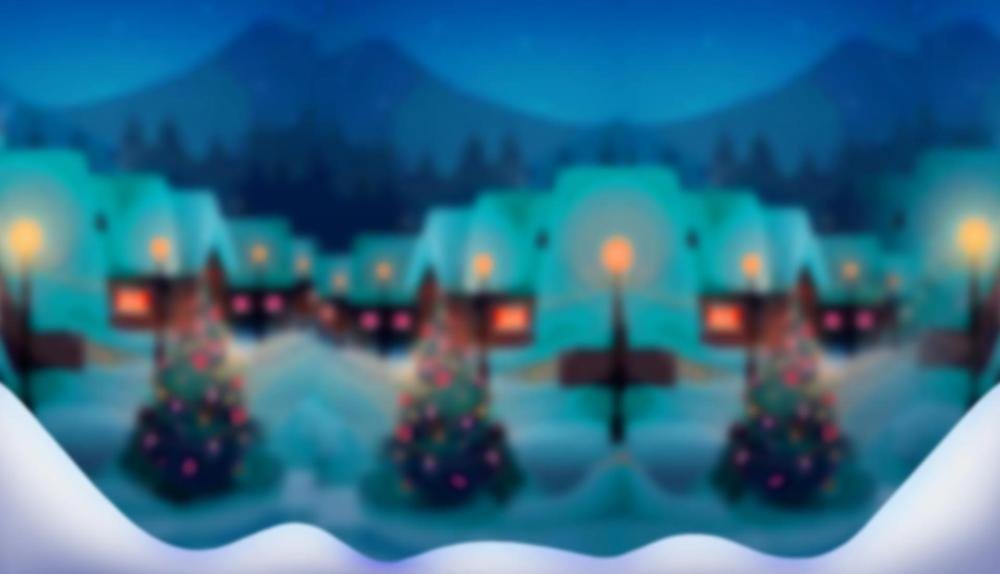 Game Background for Fortune Three XMAS by Gamebeat