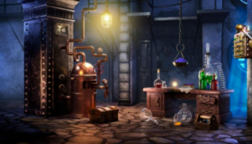 Game Background for Freaky Frankenstein by Nucleus