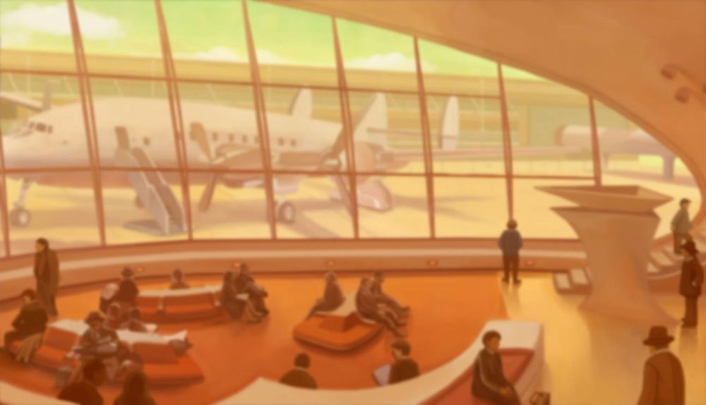 Game Background for Frequent Flyer by Relax Gaming